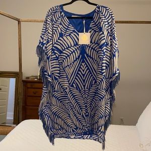 Marie Oliver 100% Silk Dress Size L New with tags